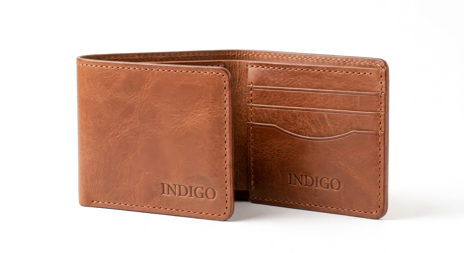 Fotografía de producto: billetera Indigo